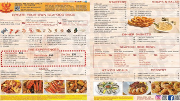 Lee’s Seafood Boil Solon menu