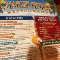 Charlie Horse menu