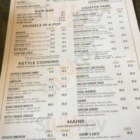 The Sinclair Kitchen And menu