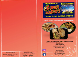 Super Marios menu