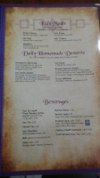Firekeepers Diner menu
