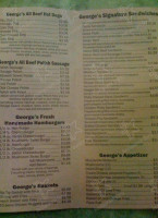 George's Gyros Spot 2 menu