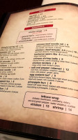 Jimmy Wan's menu