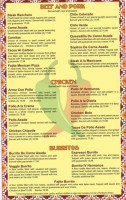 Los Iv Hermanos menu