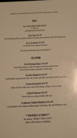 Caryville Inn menu