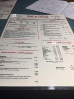 Town Country Pizza menu