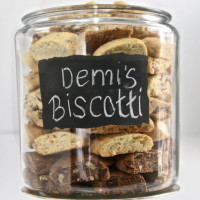 Demi's Biscotti food