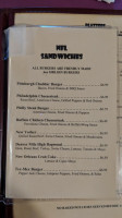El Rancho Lounge menu