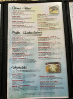 Mezcalitos Mexican menu