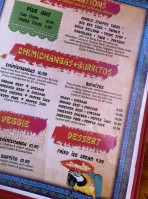 Pr's Taco Palace menu