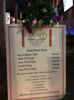 Sand Kitchen menu