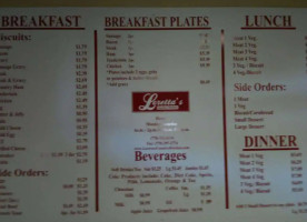 Loretta's Country Kitchen menu