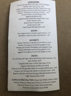 Artie's Steak Seafood menu