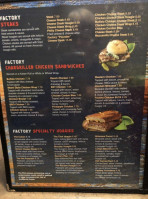 The Sandwich Factory Sports Lounge menu