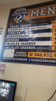 Tacos Clasico Regio inside