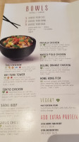 Kuai Asian Kitchen menu