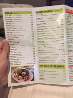 New City Sushi menu