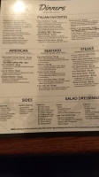 Johnny B's menu