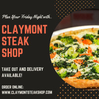 Claymont Steak Shop food