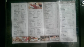Meng's Pan-asian menu