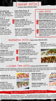 Sushi Confidential San Jose menu