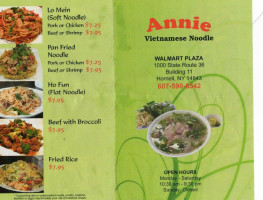 Annie Vietnamese Noodle food