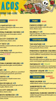 Tacodeli West menu