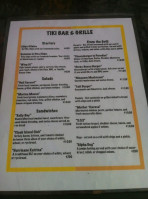 Two Heroes Grill And Tiki menu