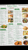 Tara Thai menu