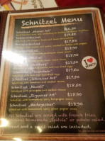 The Schnitzel Lodge food