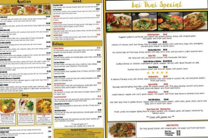 Lai Thai menu