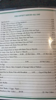 Masser Toll House Inn menu