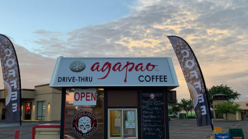 The Shack By Agapao Coffee Tea outside