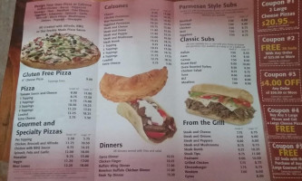 Ossipee House Of Pizza menu