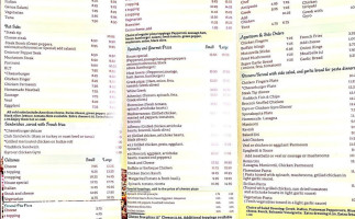 Indian Mound House Of Pizza menu
