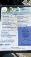 Sandbar Grill menu