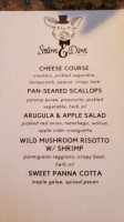 Swine Dine Supper Club menu