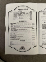Agave Grill menu