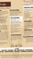 Walt's Pub Grill menu