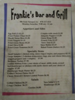 Frankie's Place menu