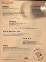 Pacifica Brewery menu