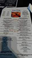 Wicked Wings menu