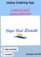 Cape Cod Donuts inside