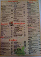 El Nopal Mexican menu