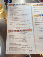 Salty Pelican And Grill menu