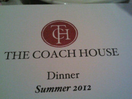 The Coach House food
