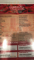 Rocking Crab menu