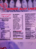 Tornado Alley menu