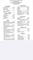 San Remos Pizza Pasta menu