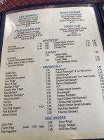 Carl's Place menu